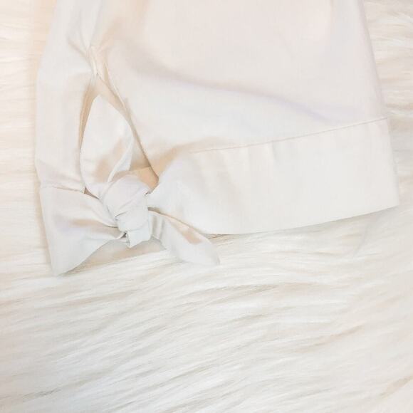 Laundry by Shelli Segal White Button Down Long Sleeve Womens Size 10 - Picture 4 of 6